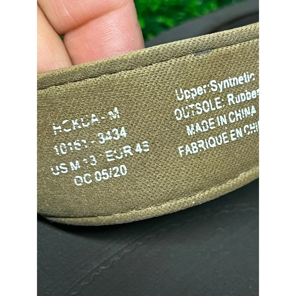OluKai Hokua Mens Flip Flop Sandals Tan Brown 10161-3434 Size 13 US EUR 46